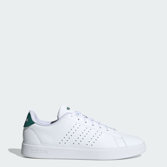 adidas Other - NIB adidas Advantage 2.0 Cloud White/Collegiate Green Men's Size 7.5